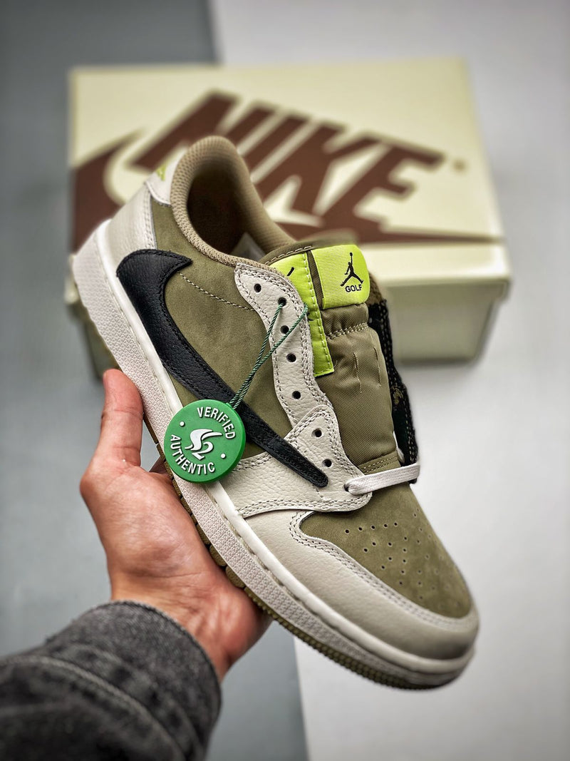 TRAVIS SOCTT X NIKE AIR JORDAN 1 LOW GOLF