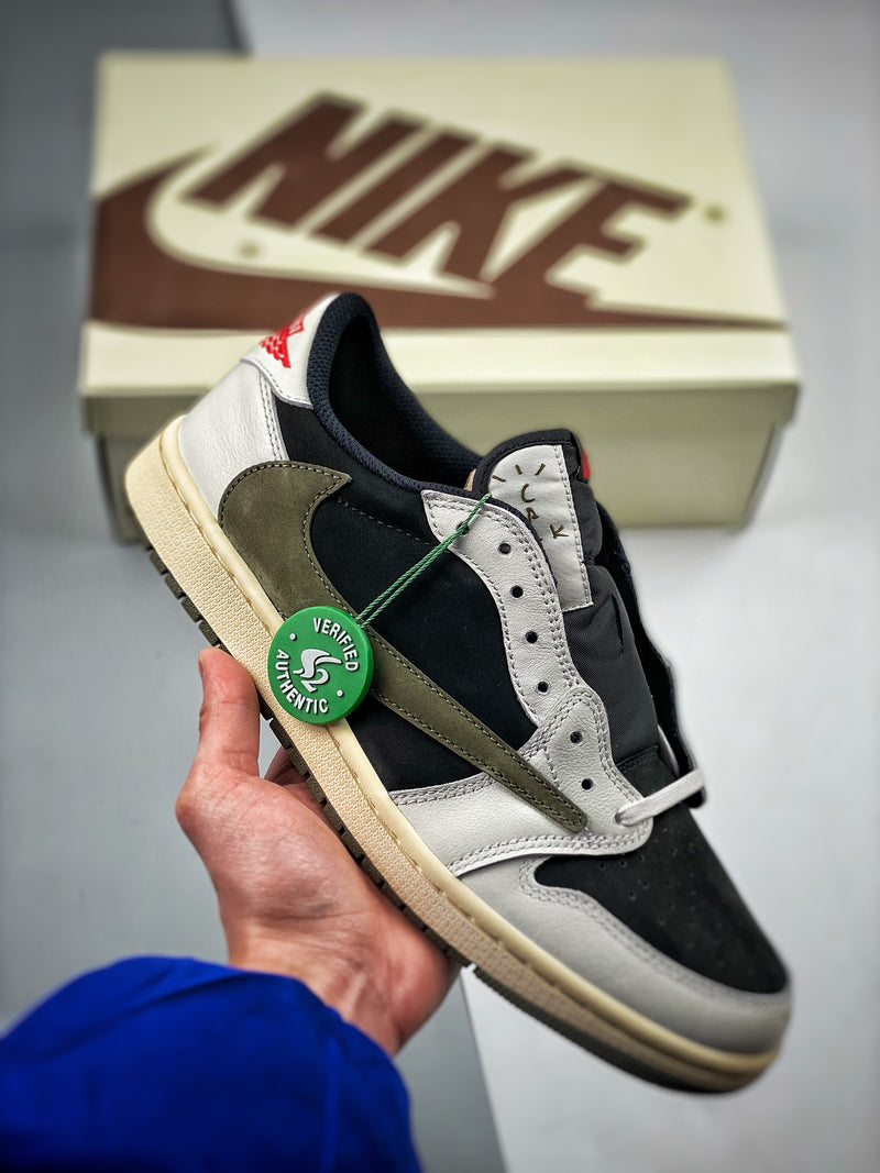 Travis Scott x Air Jordan 1 Low "Olive"