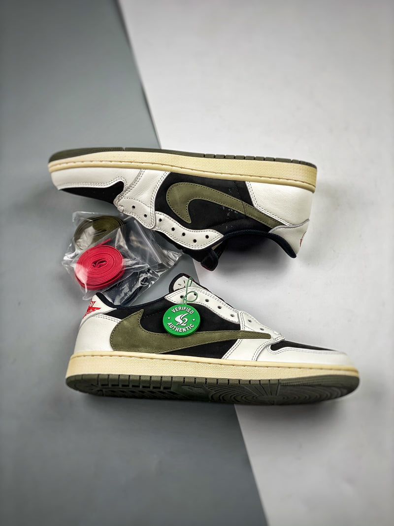 Travis Scott x Air Jordan 1 Low "Olive"