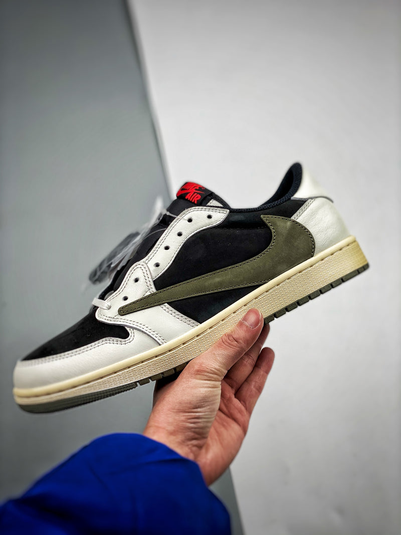 Travis Scott x Air Jordan 1 Low "Olive"