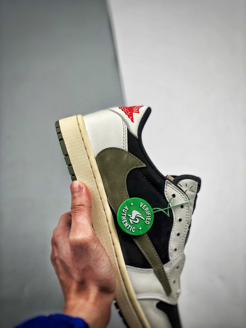 Travis Scott x Air Jordan 1 Low "Olive"