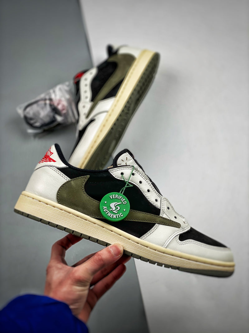 Travis Scott x Air Jordan 1 Low "Olive"