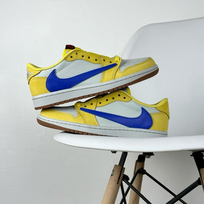 Travis Scott x Air Jordan 1 Low "Canary Yellow"