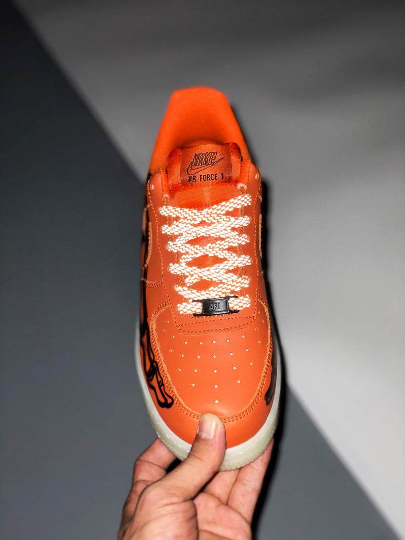 Air Force 1 "Skeleton Orange"