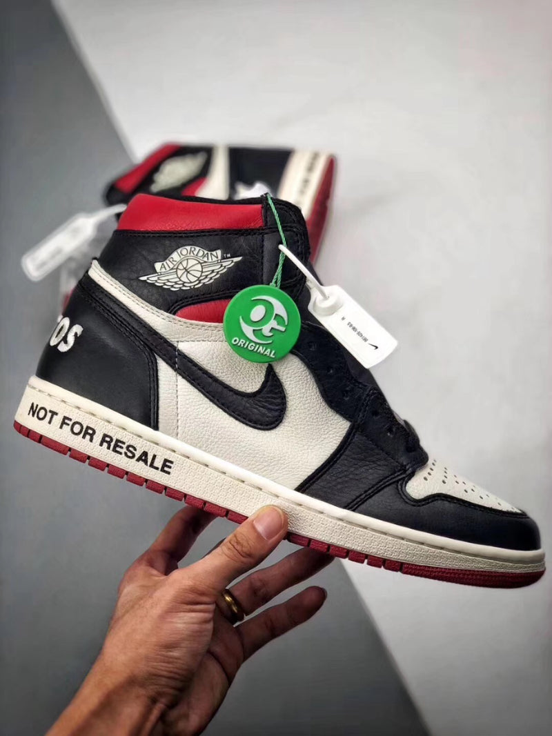 Air Jordan 1 Retro High "Not for Resale 'Varsity Red"