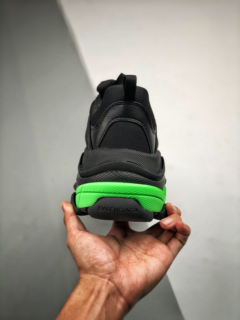 Balenciaga Triple S "Black/Green"