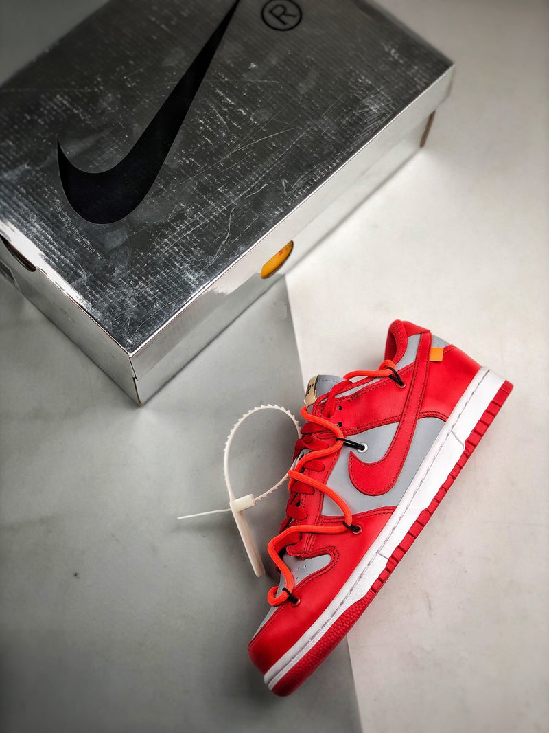 Dunk Low x Off-White "University Red"