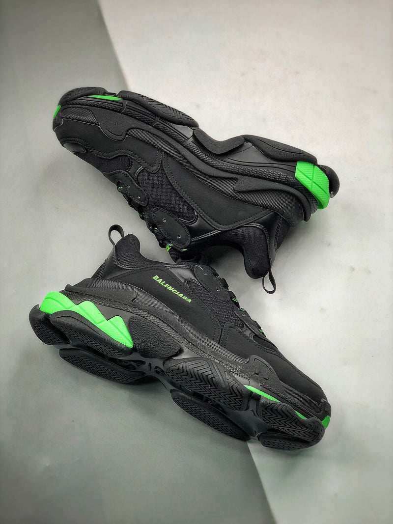 Balenciaga Triple S "Black/Green"