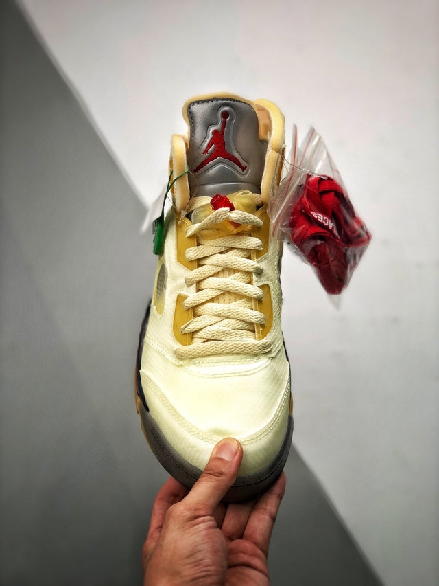 Air Jordan 5 Retro Off-White "Sail"