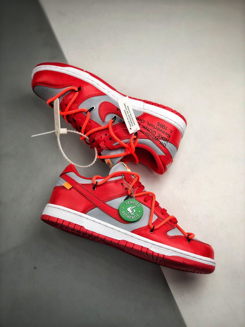 Dunk Low x Off-White "University Red"