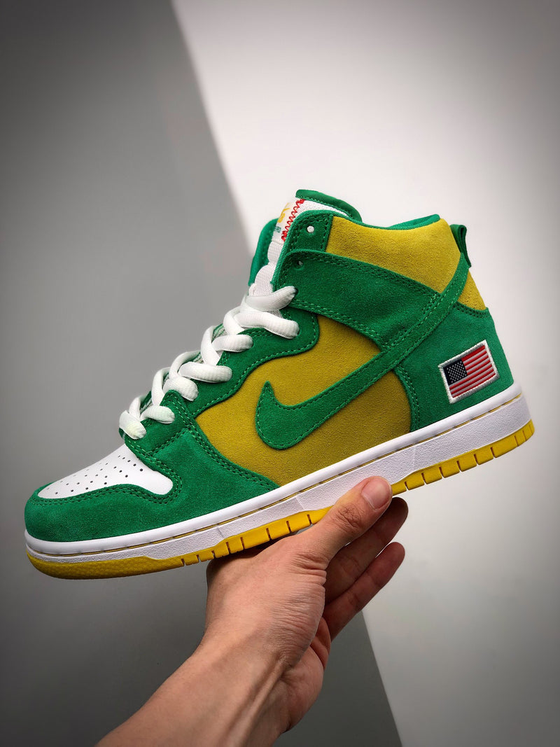 SB Dunk High "Oakland Atheletics"