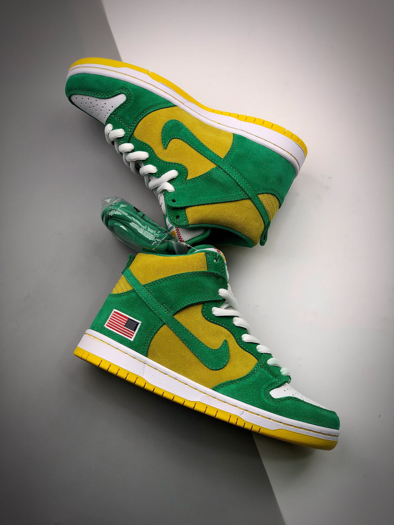 SB Dunk High "Oakland Atheletics"