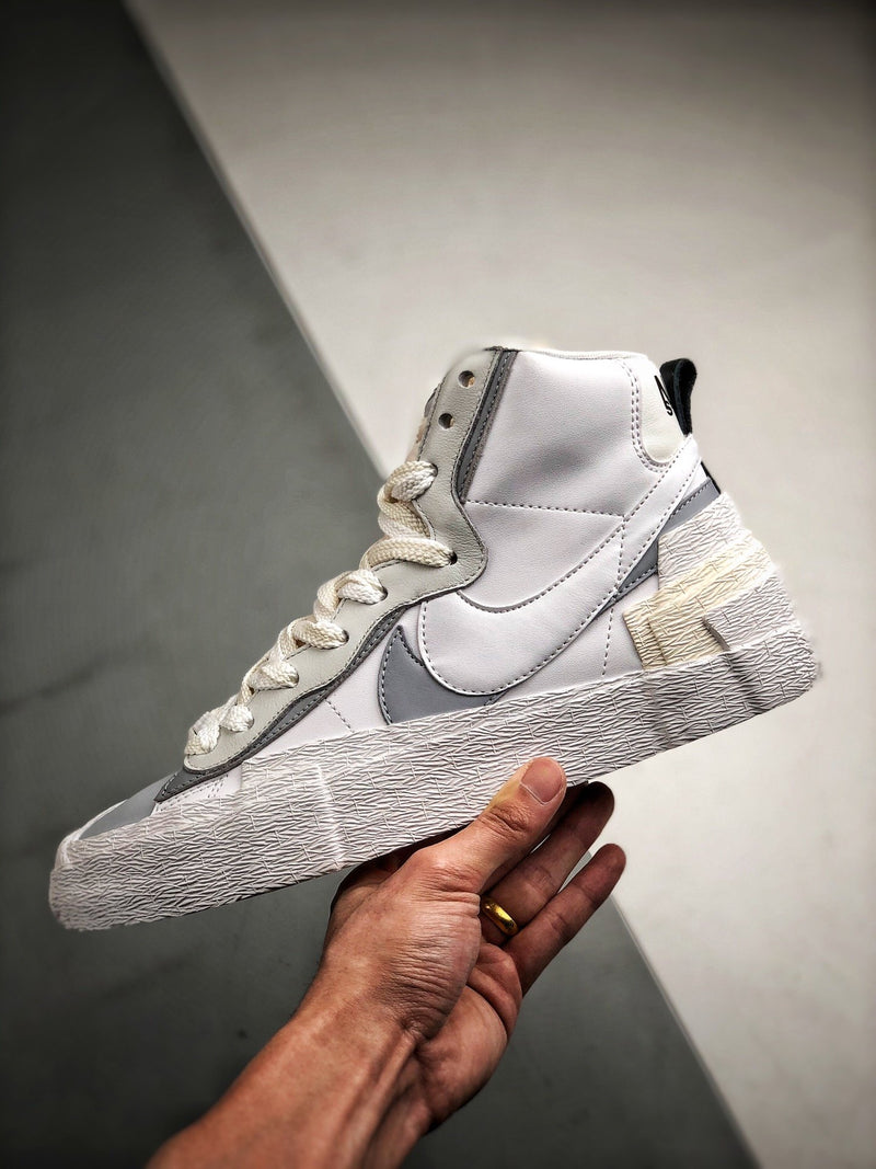 Sacai x blazer\White Grey