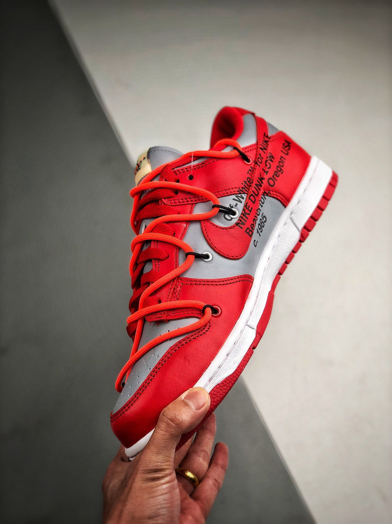 Dunk Low x Off-White "University Red"