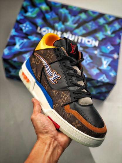 Louis Vuitton Trainer Ebene Multicolor Brown/Multicolor 1A8AAO