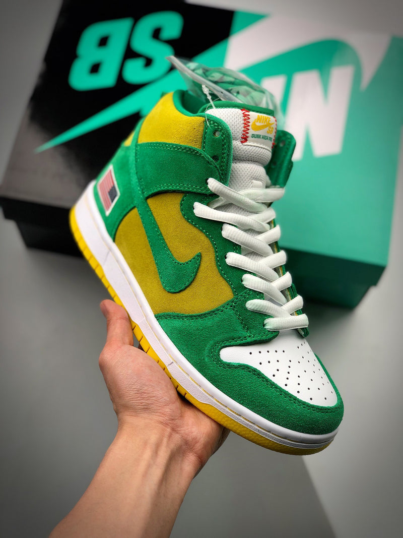 SB Dunk High "Oakland Atheletics"