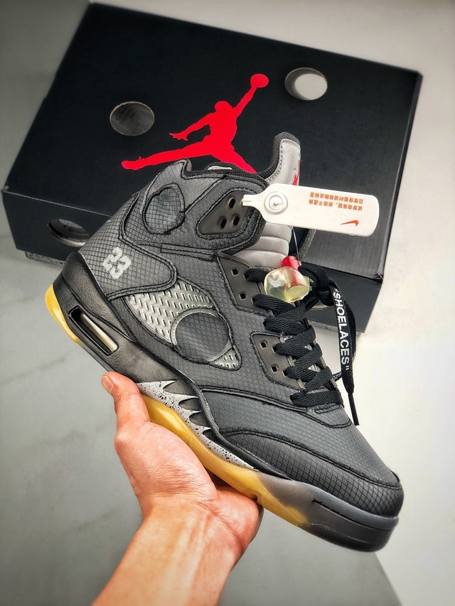 Air Jordan 5 Retro Off-White "Black"