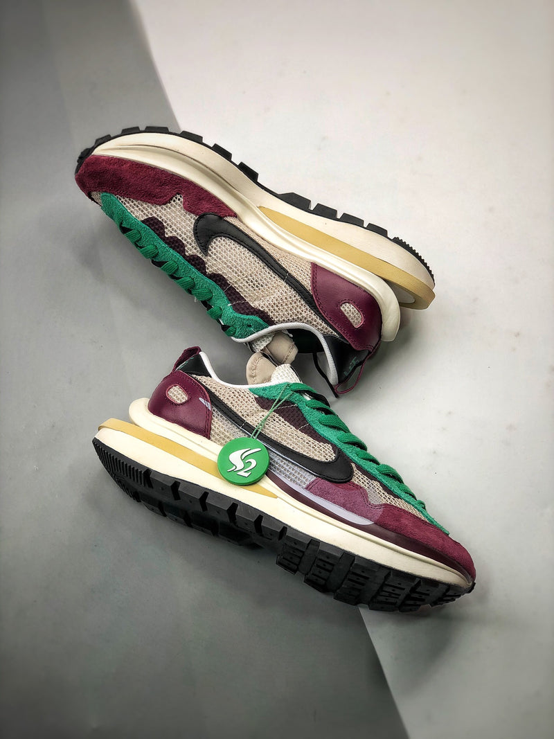 Sacai x Vaporwaffle Villain Red Neptune Green