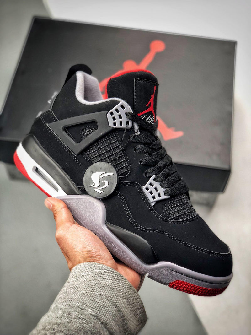 Nike jordan 4 retro sales bred