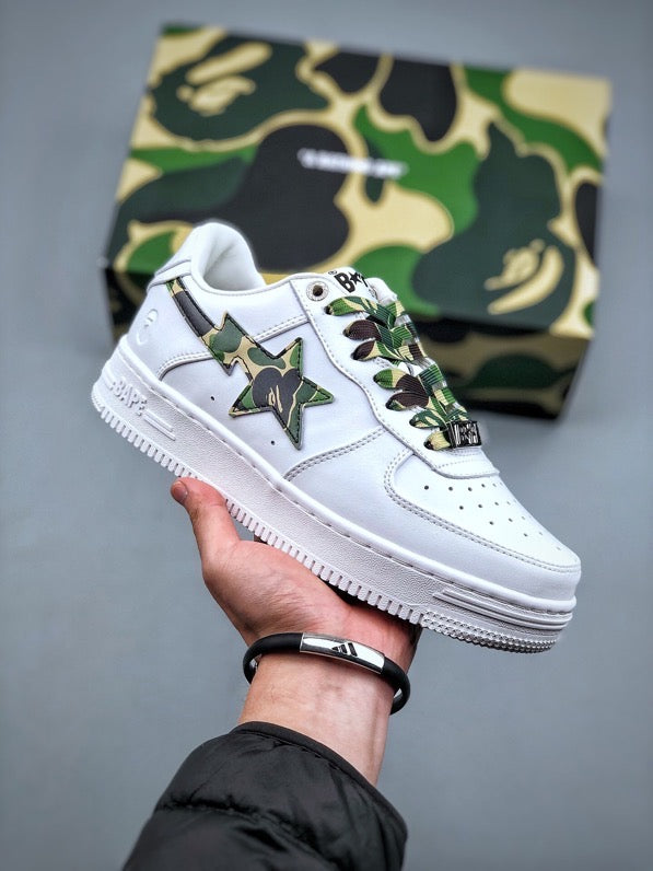 Bapesta "White Camo"