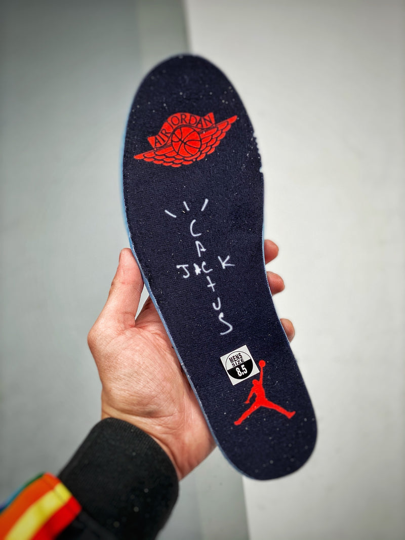 Travis scott best sale jordan 1 insole