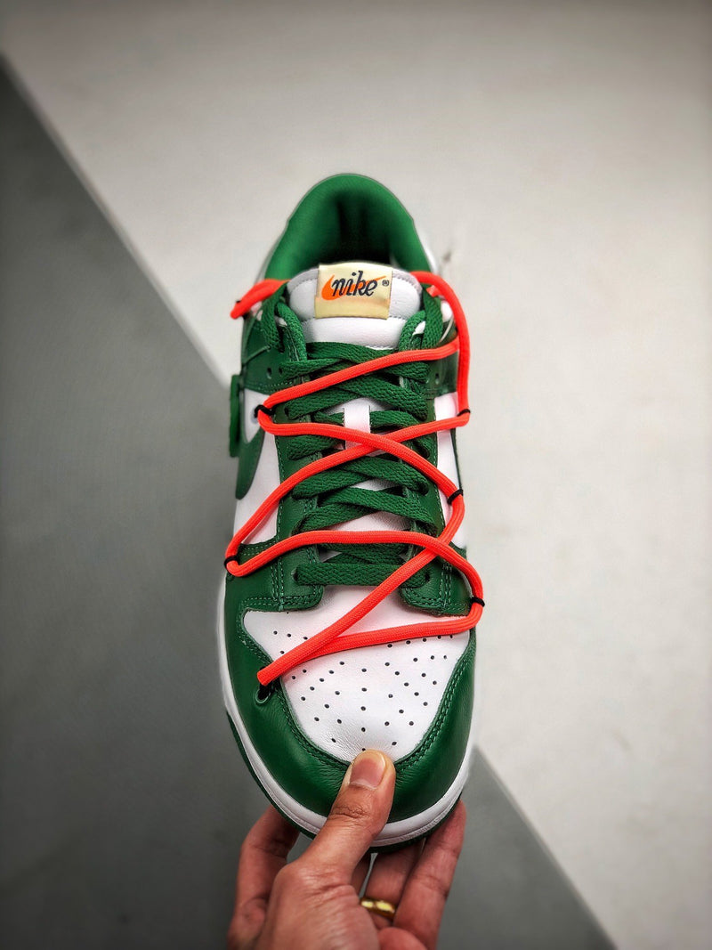 Dunk Low Off-White "Pine Green"