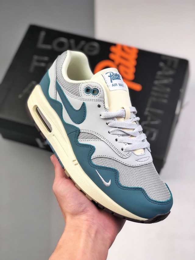 Air Max 1 x Patta "Waves Noise Aqua"