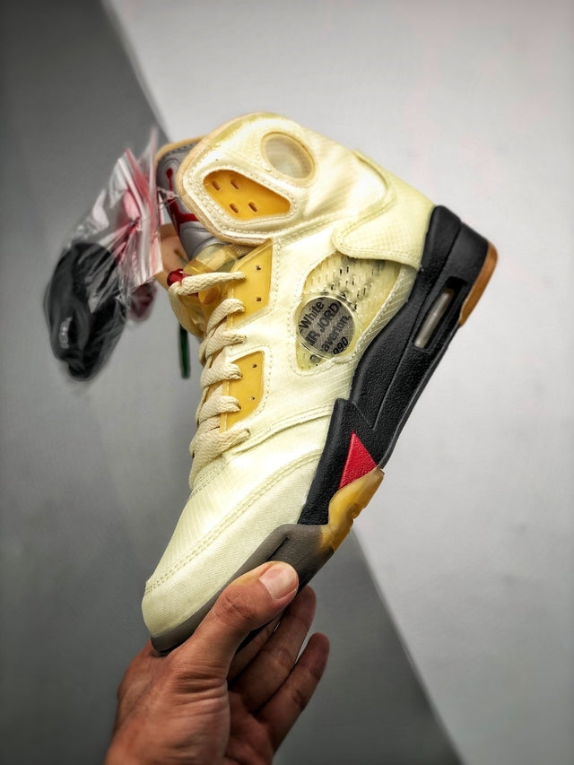 Air Jordan 5 Retro Off-White "Sail"