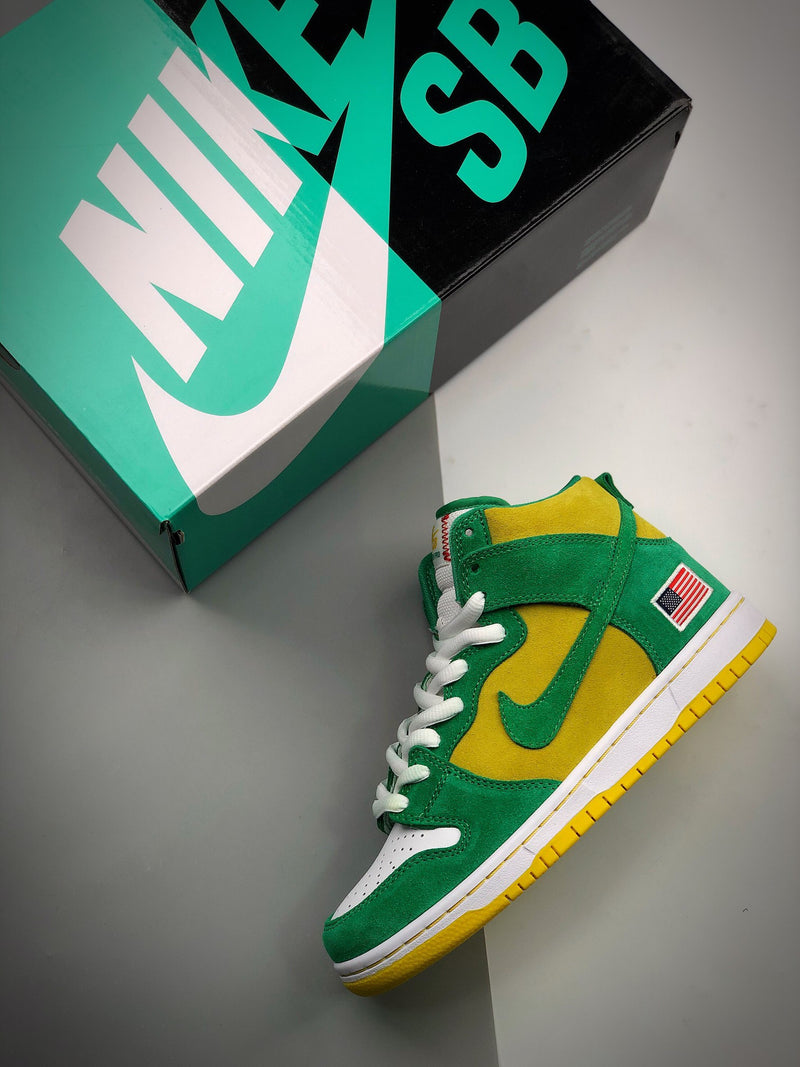 SB Dunk High "Oakland Atheletics"