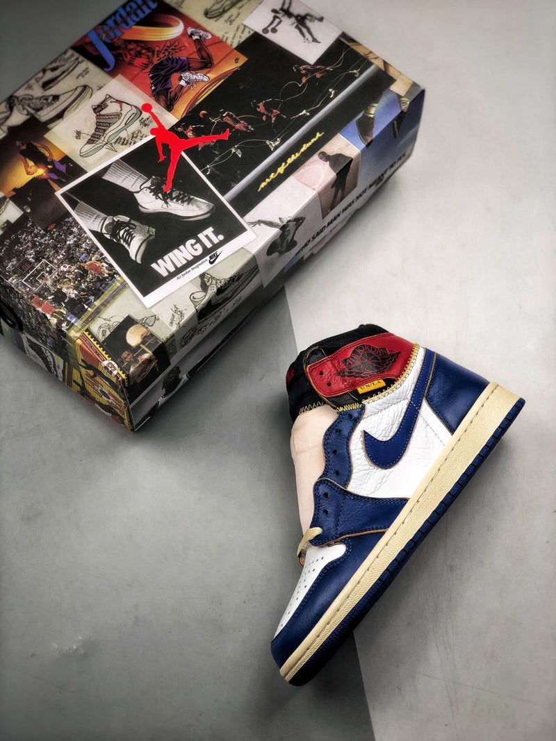 Air Jordan 1 Retro High "Union Los Angeles Blue Toe"