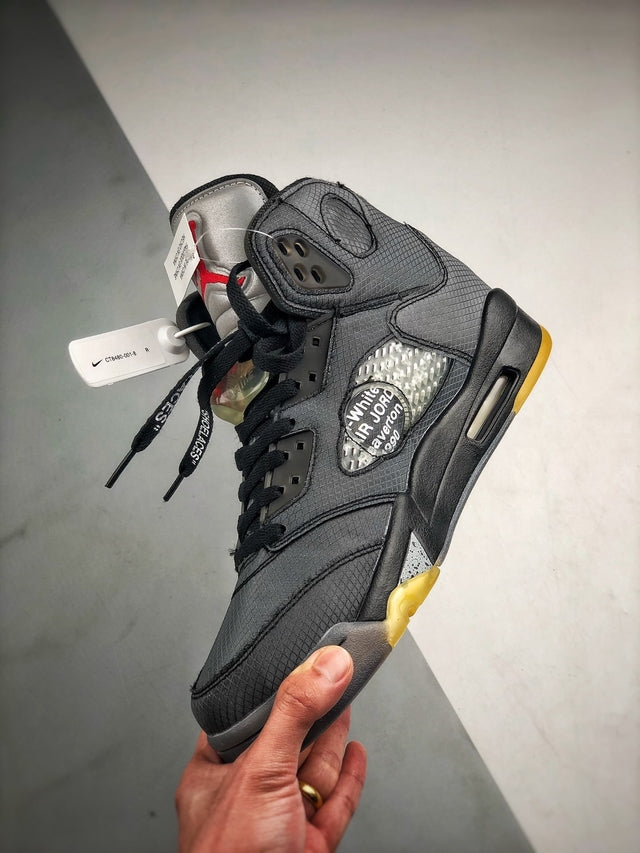 Air Jordan 5 Retro Off-White "Black"