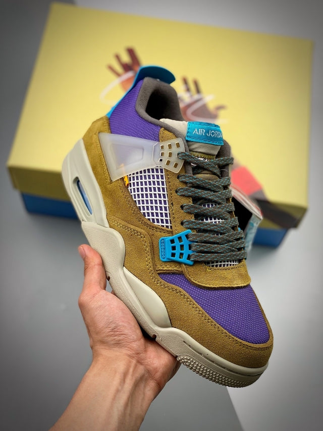 Air Jordan 4 x Union LA "Desert Moss"